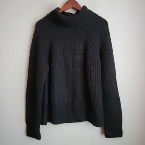 Pacas Alpaca Turtleneck Sweater in Black size XL NWT